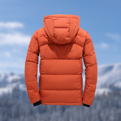 Benjamin - Winter Mens Waterproof Warm Down Jacket | Detachable Hood