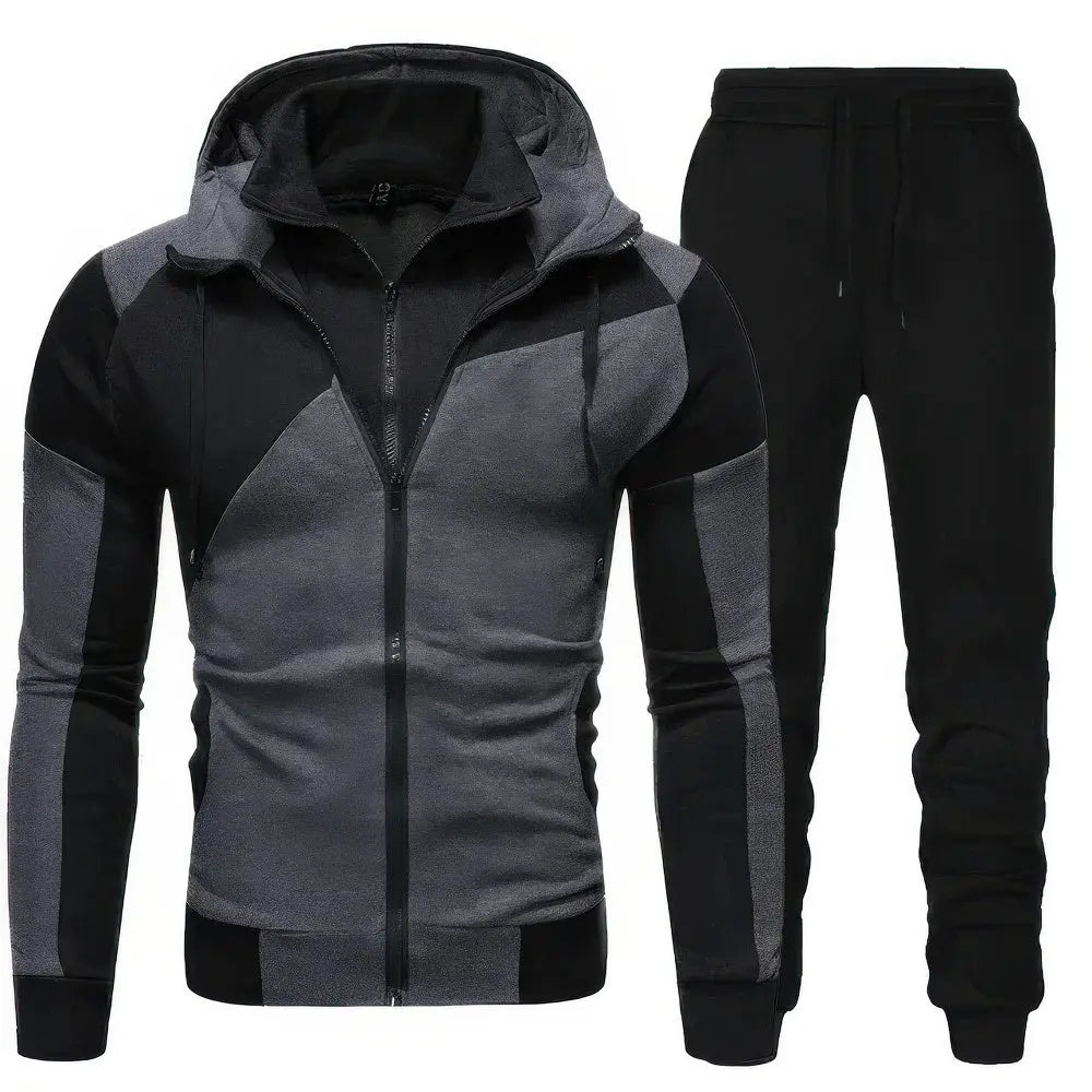 Men's Cotton Blend Tracksuit Set
