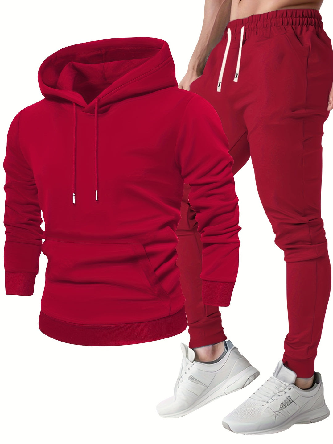 Jogging Suit Set Winter Men