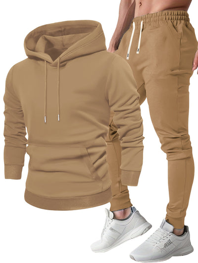 Jogging Suit Set Winter Men