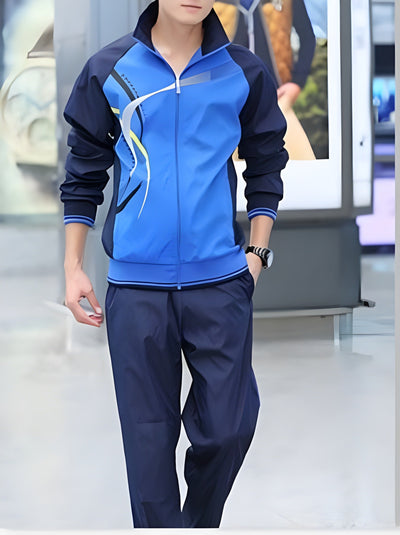 Men's Lightweight Polyester Tracksuit Set