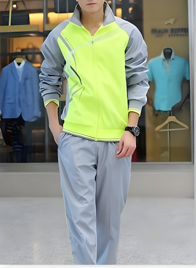 Men's Lightweight Polyester Tracksuit Set