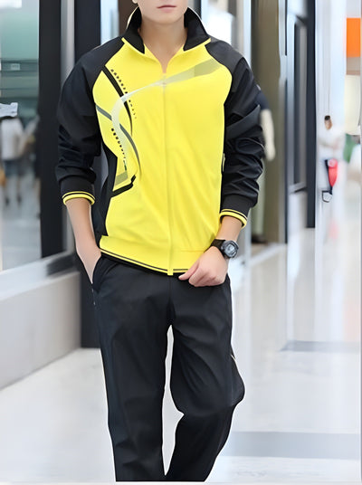 Men's Lightweight Polyester Tracksuit Set