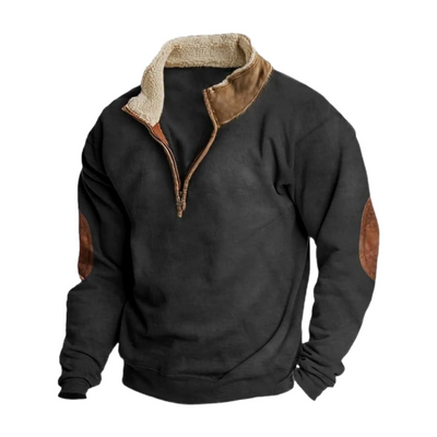 Military Quarter Zip Tactical Sweater Men