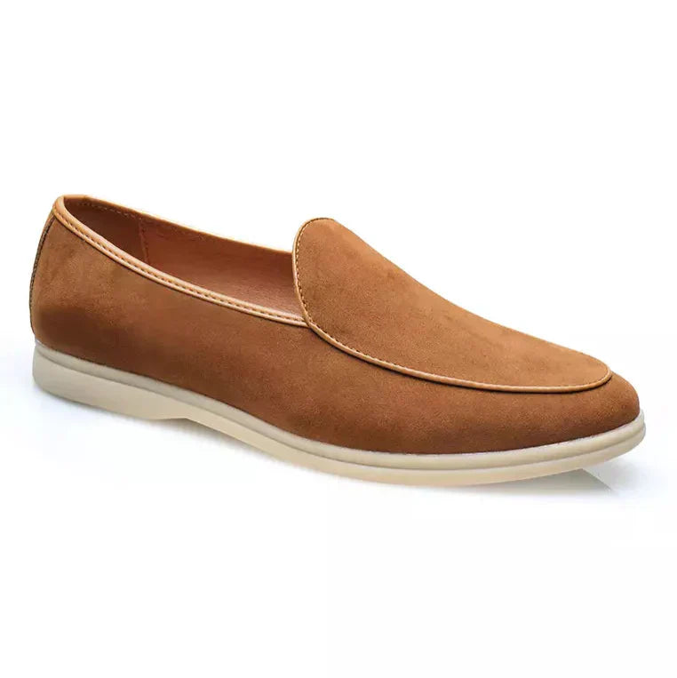 Men's Suede Low Loafers
