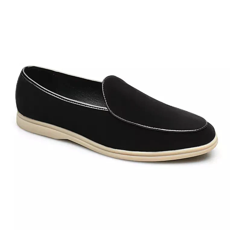 Men's Suede Low Loafers