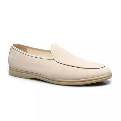 Men's Suede Low Loafers