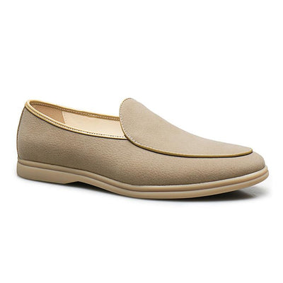 Men's Suede Low Loafers