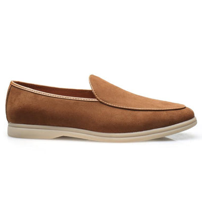 Men's Suede Low Loafers