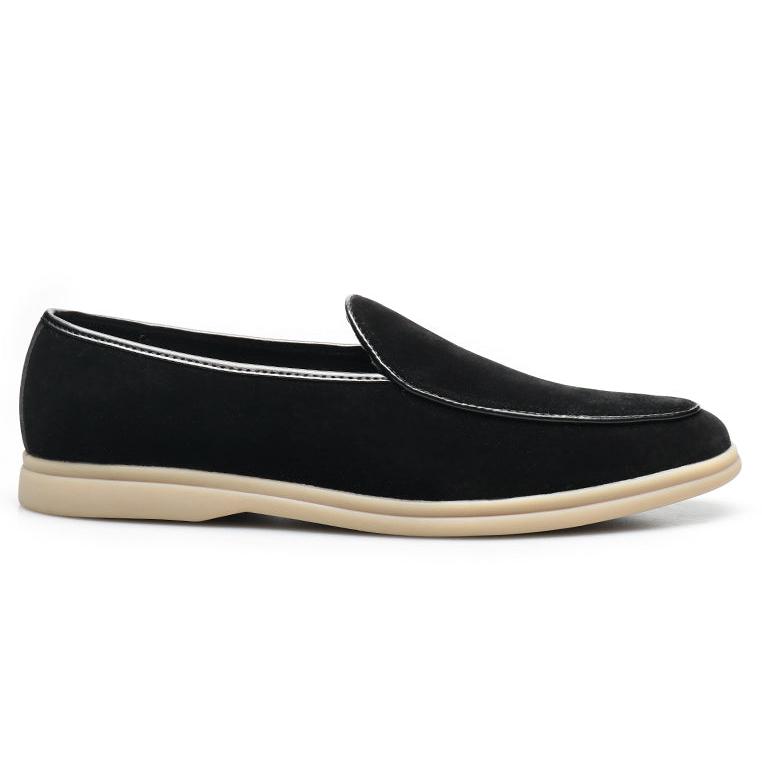 Men's Suede Low Loafers