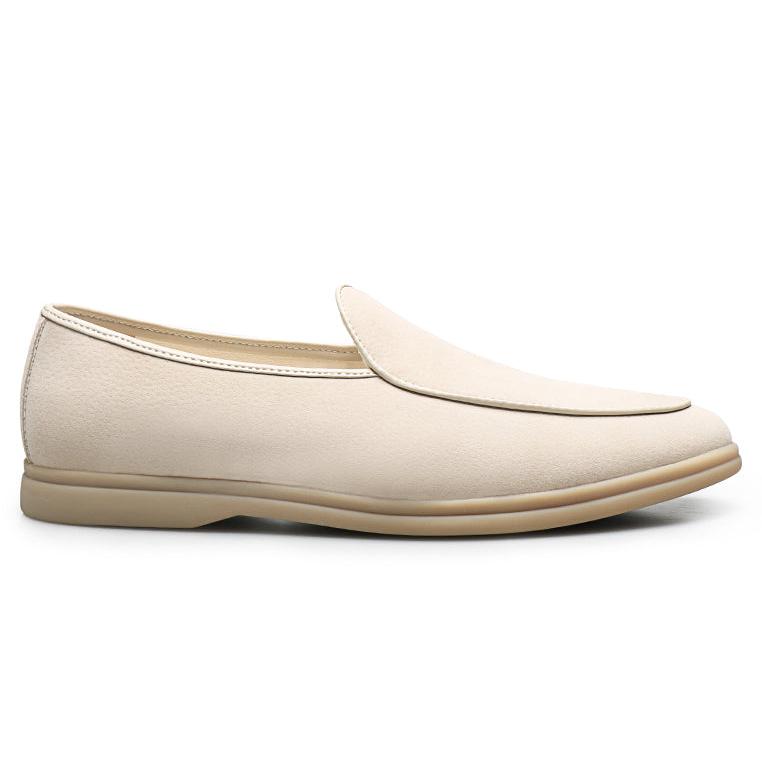Men's Suede Low Loafers