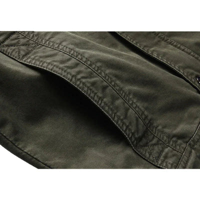 Leo - Men’s Pilot Jacket with Stand-Up Collar
