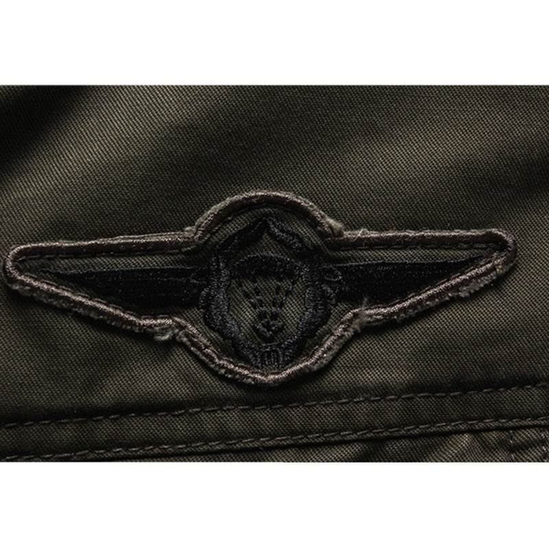 Leo - Men’s Pilot Jacket with Stand-Up Collar