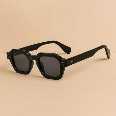 Alte Geld Sonnenbrille Herren-4