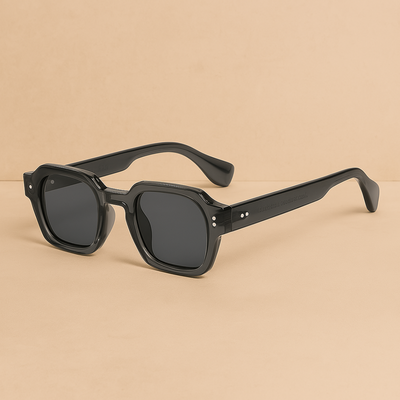 Alte Geld Sonnenbrille Herren-5
