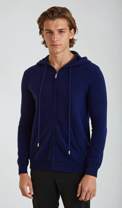 Thomas - Dark Blue Winter Jumper