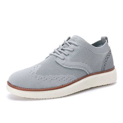 Lace-Up Office Shoes Men with Comfortable Sole