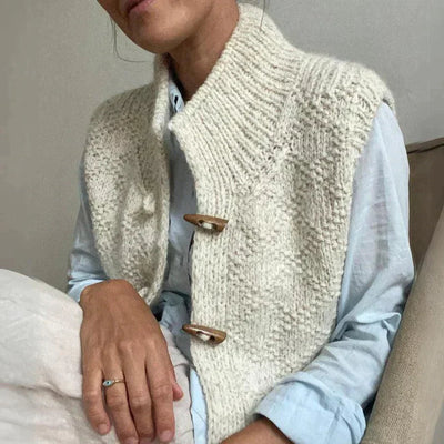 Oliver - Elegant Knitted Sleeveless Vest 1