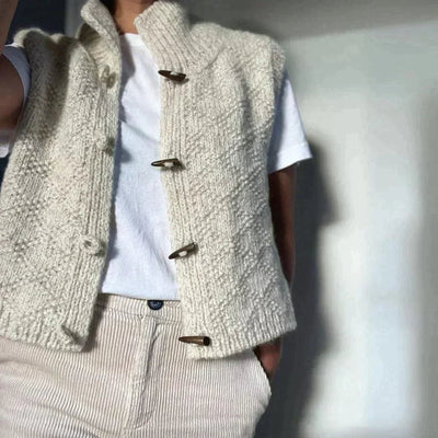 Oliver - Elegant Knitted Sleeveless Vest 2