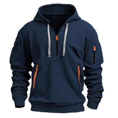 Oliver - Urban Utility Half-Zip Hoodie 0