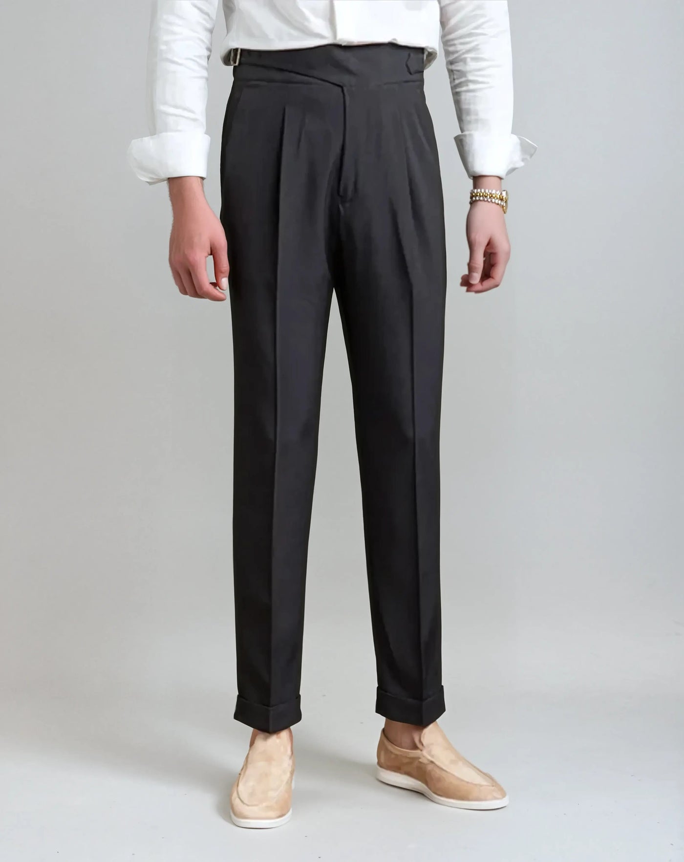 Richard - Elegant Pleated Dress Pants