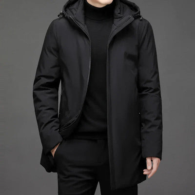 Aidan - Long Down-Filled Mens Jacket Winter
