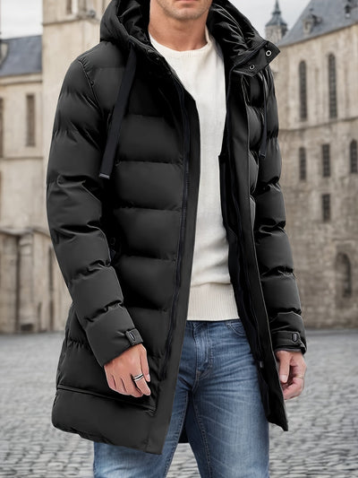 Malvern - Warm Long Hooded  Puffer Jacket Men