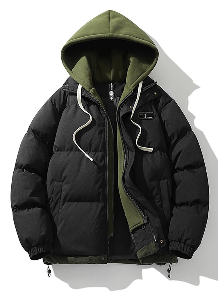 Cameron - Men's Hooded Puffer Hoodie Jacket