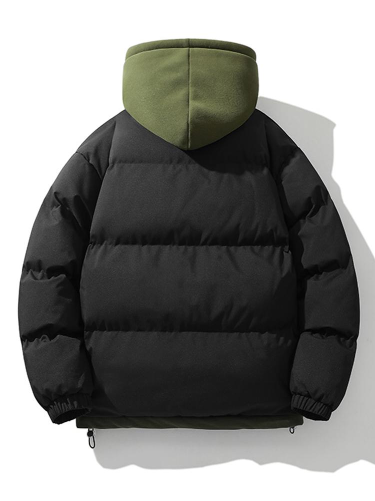Cameron - Men's Hooded Puffer Hoodie Jacket