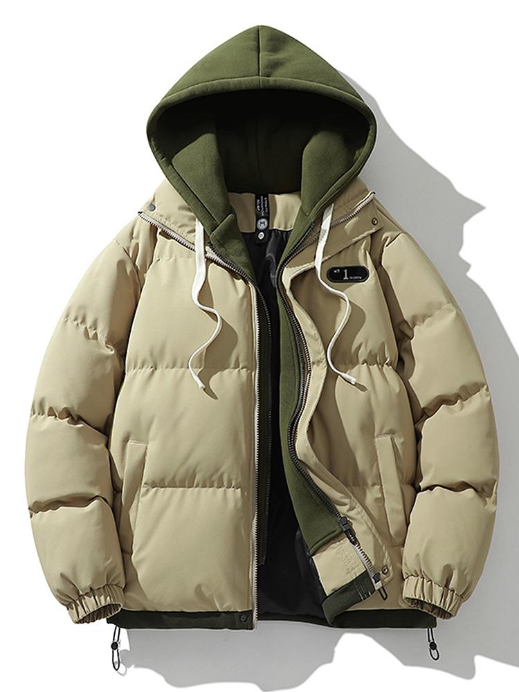 Cameron - Men's Hooded Puffer Hoodie Jacket