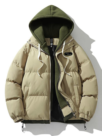 Cameron - Men's Hooded Puffer Hoodie Jacket