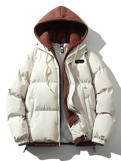 Cameron - Men's Hooded Puffer Hoodie Jacket