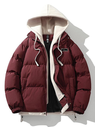 Cameron - Men's Hooded Puffer Hoodie Jacket