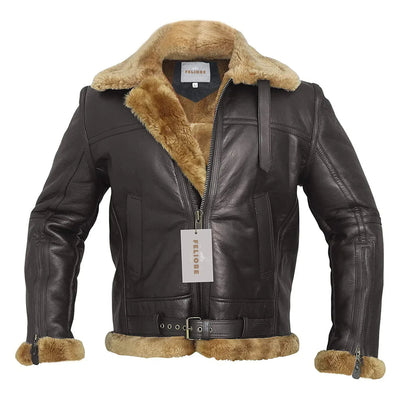 Warm Winter Bomber Jacket Men