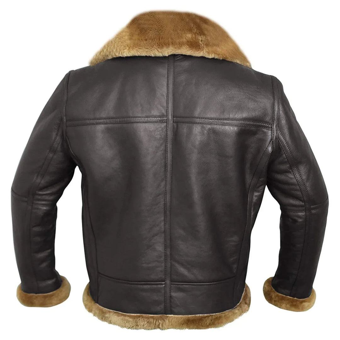 Warm Winter Bomber Jacket Men