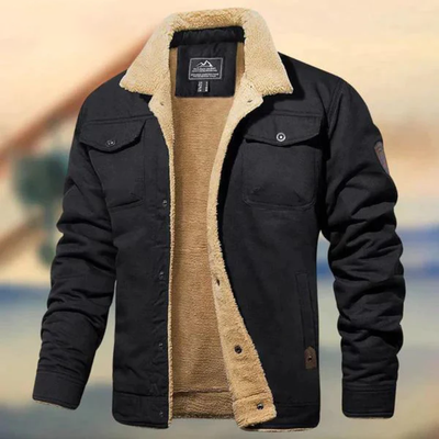 Archie - Fleece Lined Multi-Pocket Men's Jacket