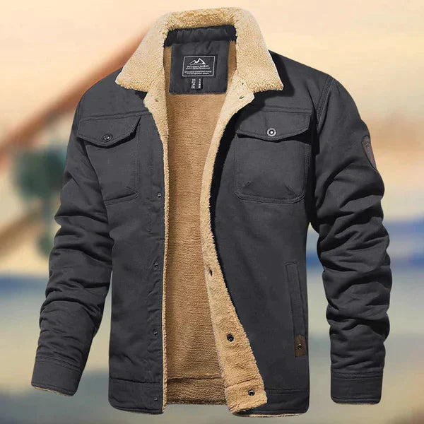 Archie - Fleece Lined Multi-Pocket Men's Jacket