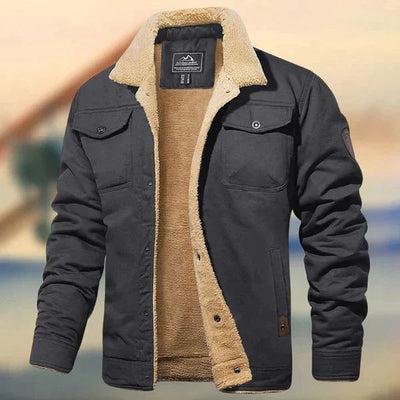 Archie - Fleece Lined Multi-Pocket Men's Jacket