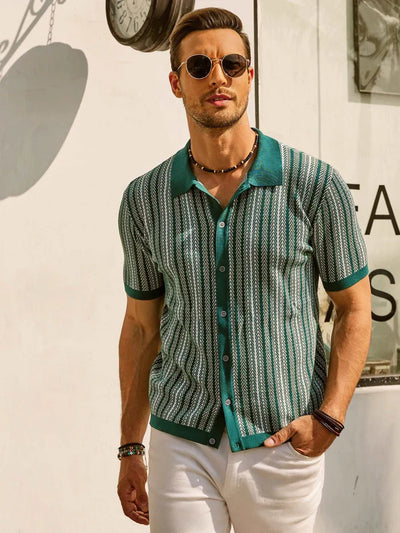 Variant image for Retro Herren Poloshirt-1