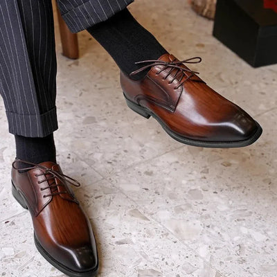 Classic Lace-Up Office Shoes Men