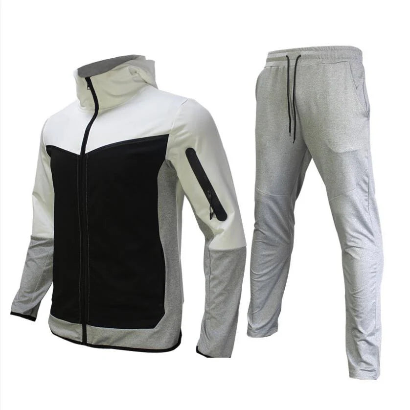 Tracksuit with Hoodie and Joggers Set Men