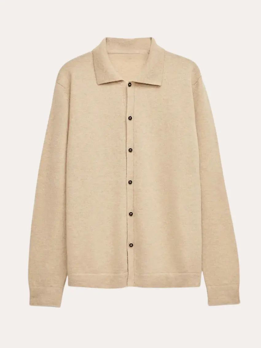 Navish - Old Money Cashwool Shirt Men
