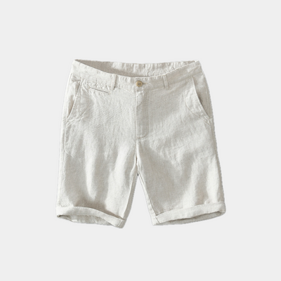 Old Money Leinen Shorts-2