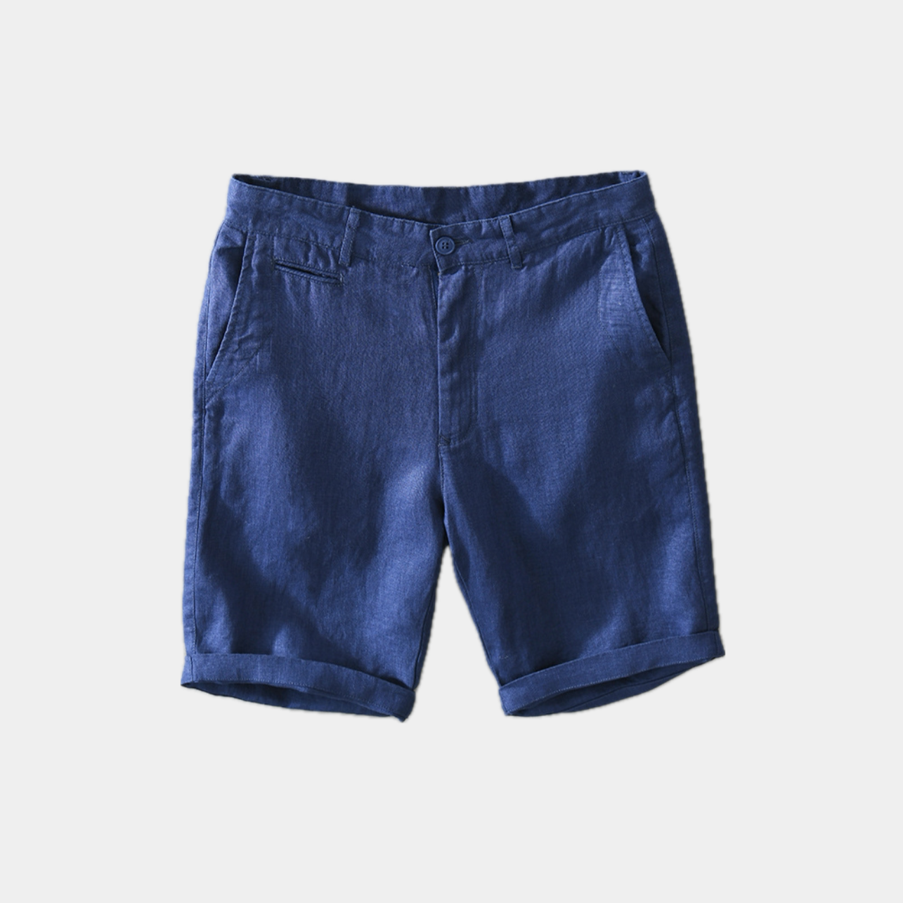 Old Money Leinen Shorts-3