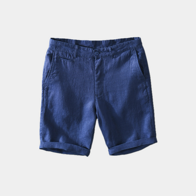 Old Money Leinen Shorts-3