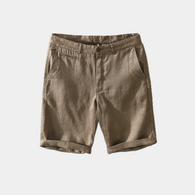 Old Money Leinen Shorts-4
