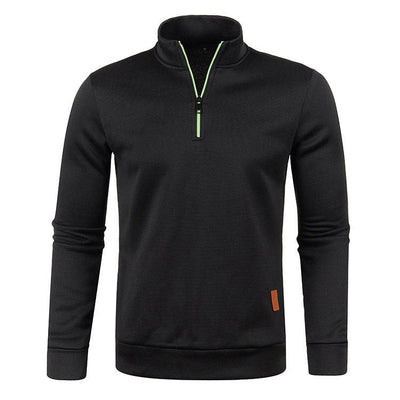 Half-Zip Turtleneck Jumper Men