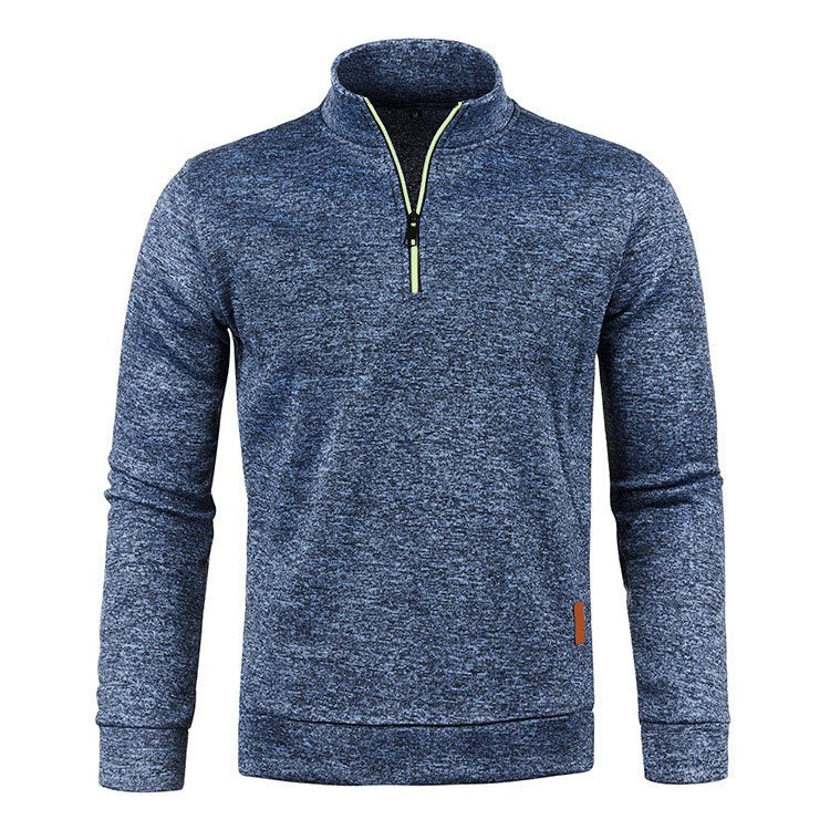 Half-Zip Turtleneck Jumper Men