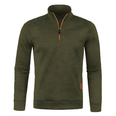 Half-Zip Turtleneck Jumper Men