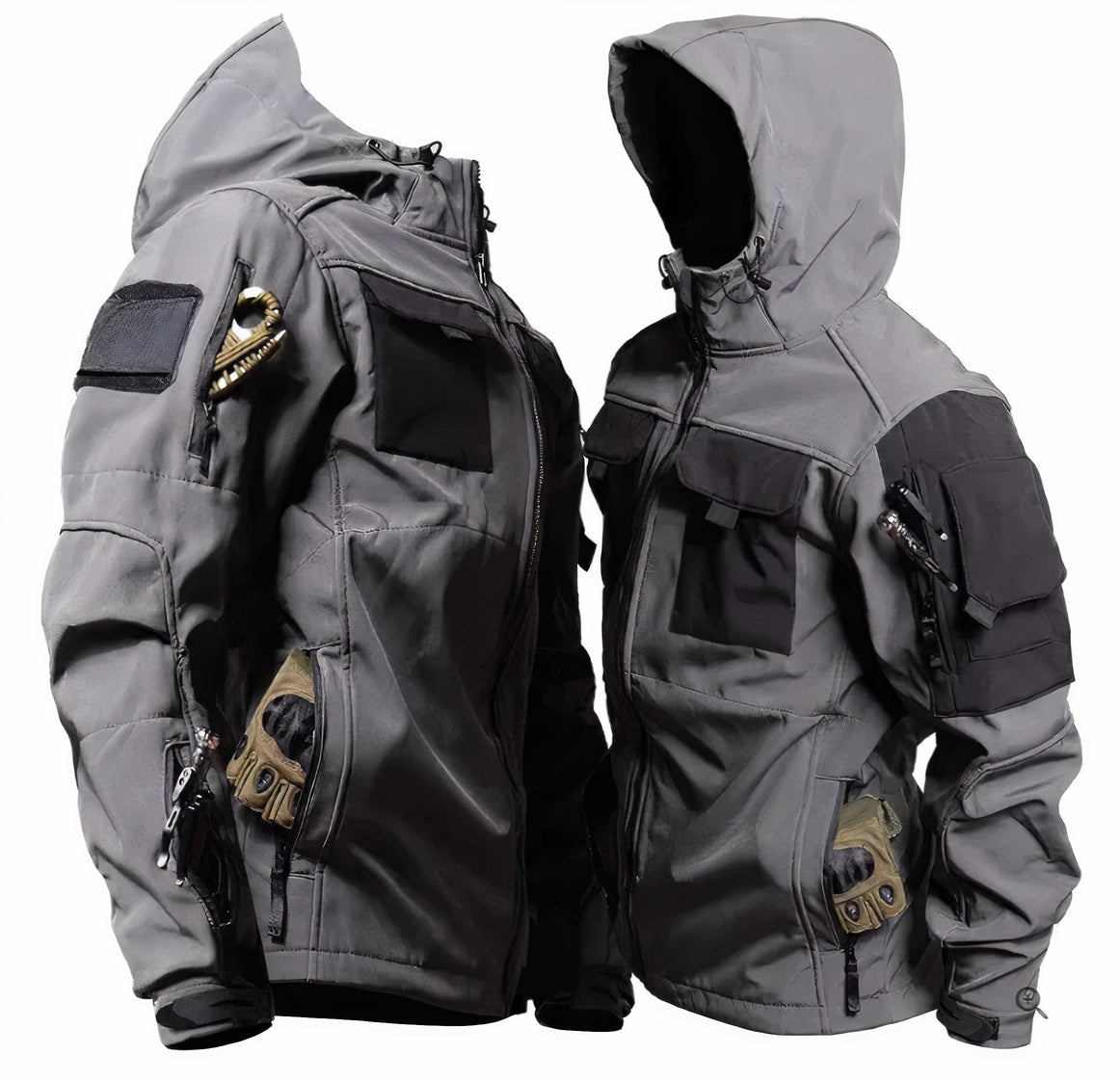 Lucas - Tactical Hooded Outdoor Jacket